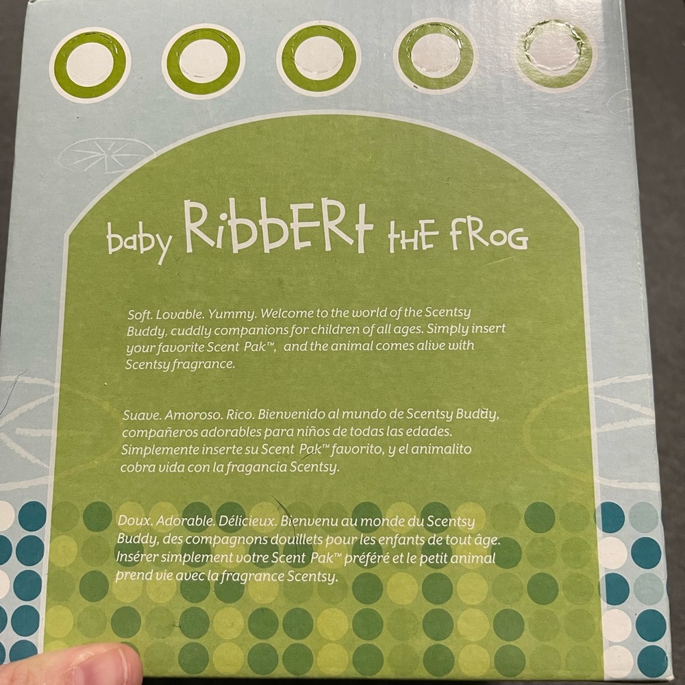 Baby Ribbert Scentsy Buddy - Picture 4 of 4